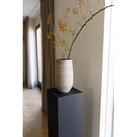 Socle MDF stone / | Colonne pierre décorative | Pilier de pierre