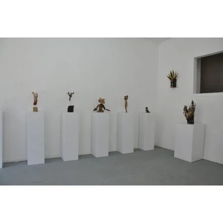 Socle d&rsquo;exposition carton