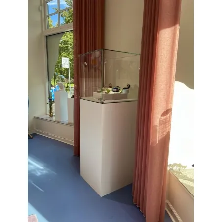 Vitrine cloche avec porte