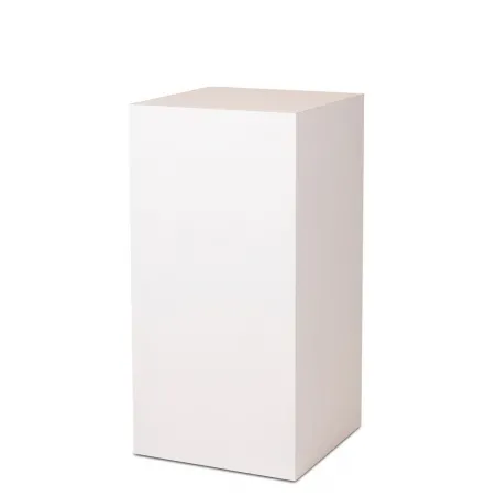 sokkels MDF blank overschilderbaar | zuilen MDF blank wit voorgegr