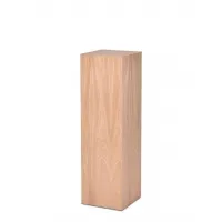 Socle chêne creux