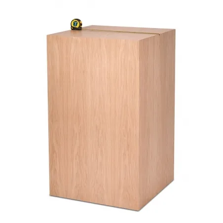 Socle chêne creux