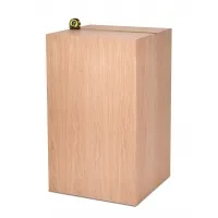 Socle chêne creux