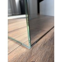 Socle miroir verre