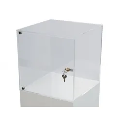 Vitrine cloche plexi