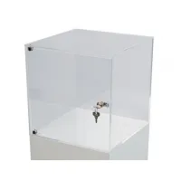 Vitrine cloche plexi