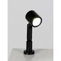 spot LED sur tige par piÃ¨ce, type 9, 1W, couleur argent (installation comprise)