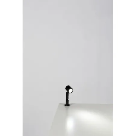 spot LED sur tige par piÃ¨ce, type 9, 1W, couleur argent (installation comprise)