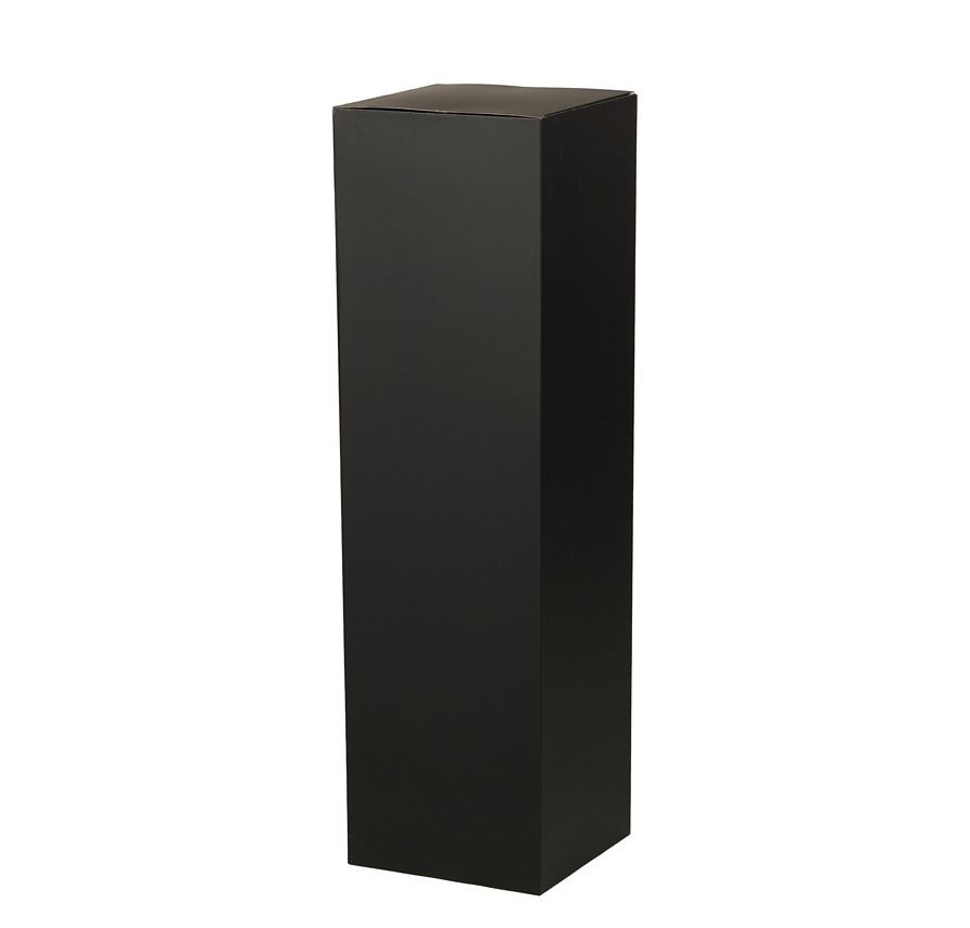 Socle carton noir